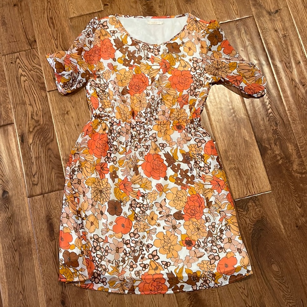 Tulle size large floral dress